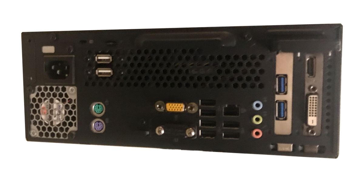 Acer X3950 Ports nach den Upgrades