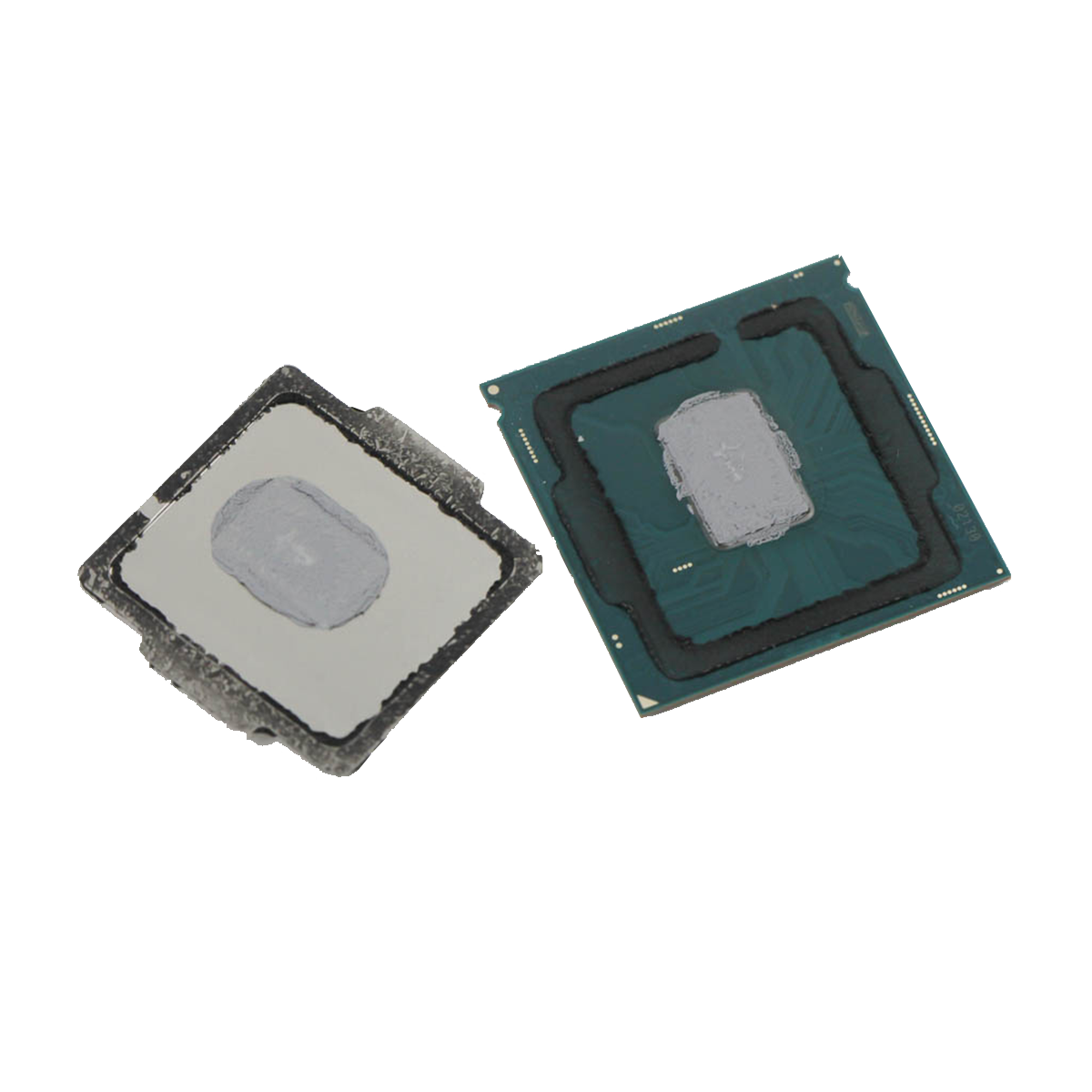 Der i7-7700K ist nun delidded (Bild: 
TechPowerUp)