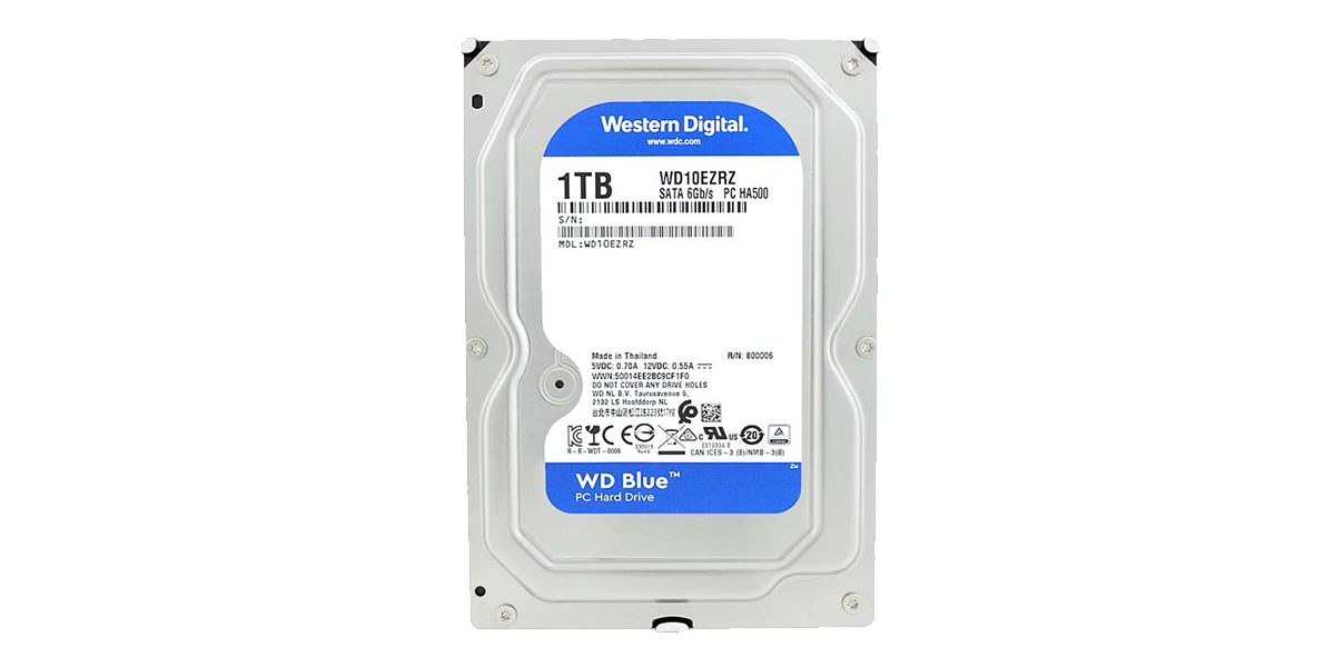3.5" Festplatte WD Blue mit 1 TB