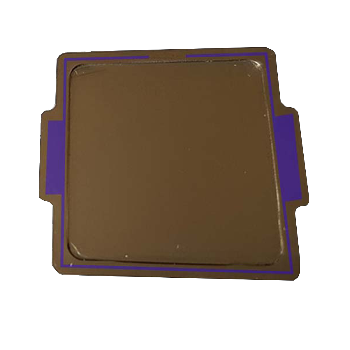 Im oberen Bereich in der Mitte habe ich Abstand gelassen, damit Luft rein und raus kann - Immerhin steht das ganze unter starkem thermischen Stress und Intel hatte ab Werk auch eine Öffnung gelassen.