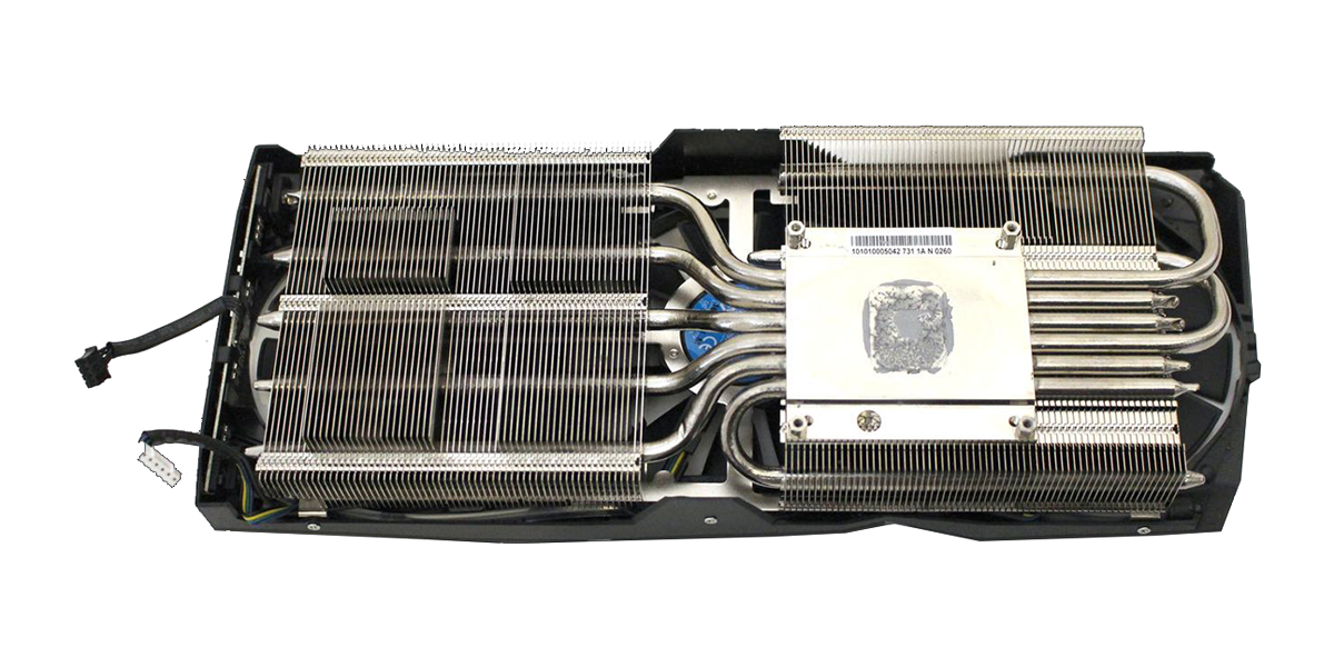 Kühler der 1080 Ti OC (Bild:  Hardwareluxx)