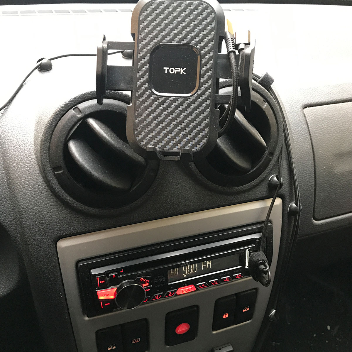 Mit eingeschalteter Zündung