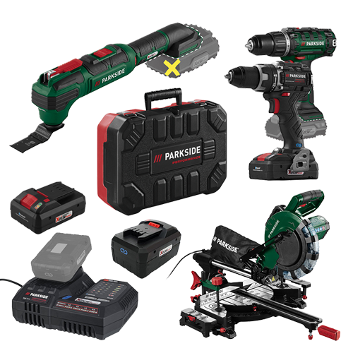 Unsere Parkside Werkzeugsammlung