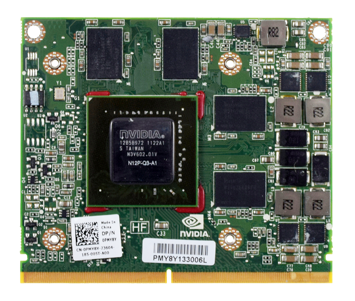 Nvidia Quadro 2000M mit 2 GB DDR3 VRAM