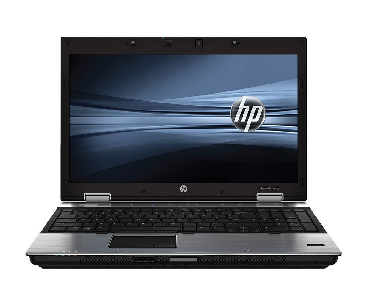 So sieht ein HP EliteBook 8540p aus - Das Schwestermodell 8540w unterscheidet sich kaum (Bild: HP)