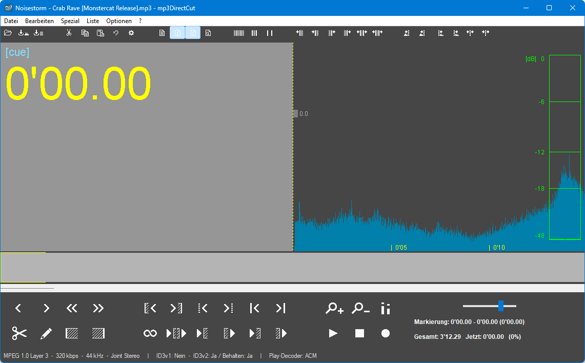 Datei erfolgreich geöffnet