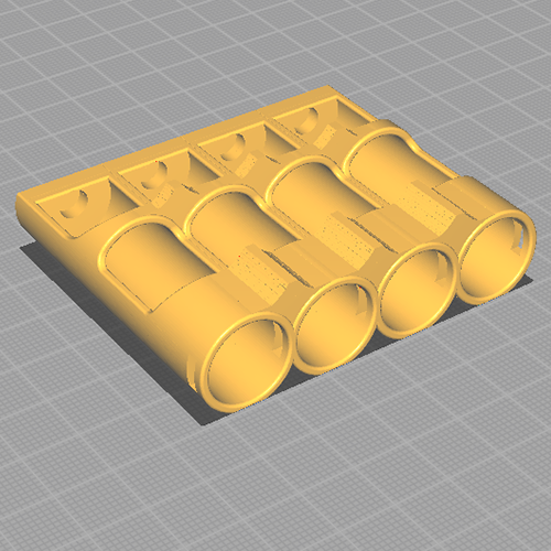 USB-C Li-Ion Akkuersatz für Alkaline – Lade- und Lagerhalterung