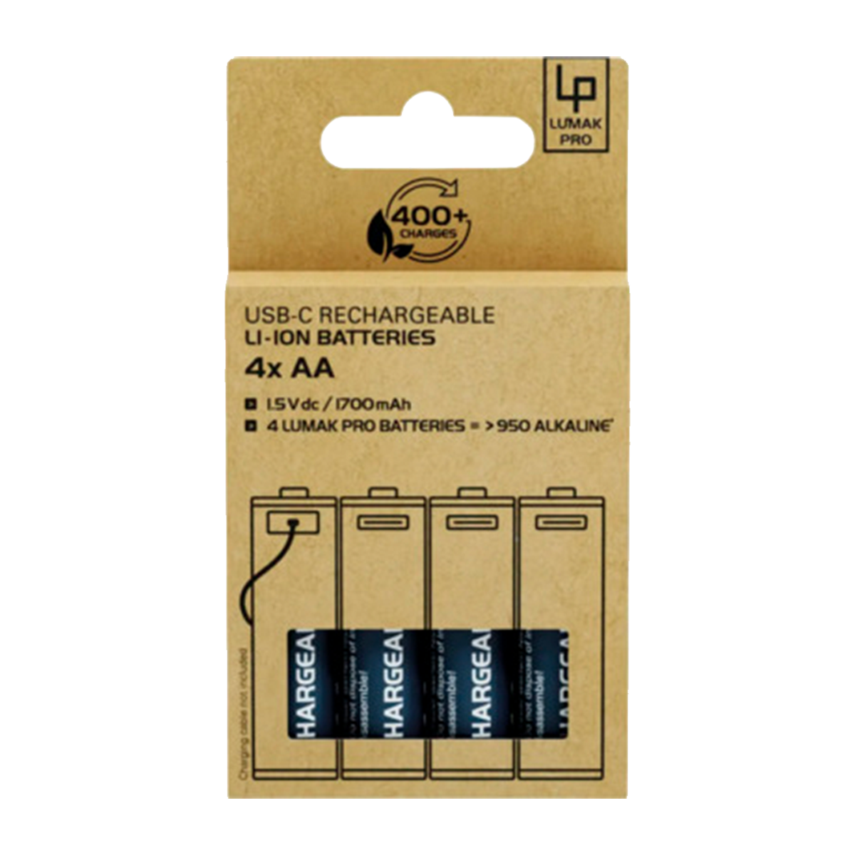 Ein Viererpack von Lumak Pro