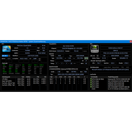 Setup: Acer Veriton XP PC