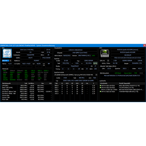 Setup: Lenovo ThinkPad T440s