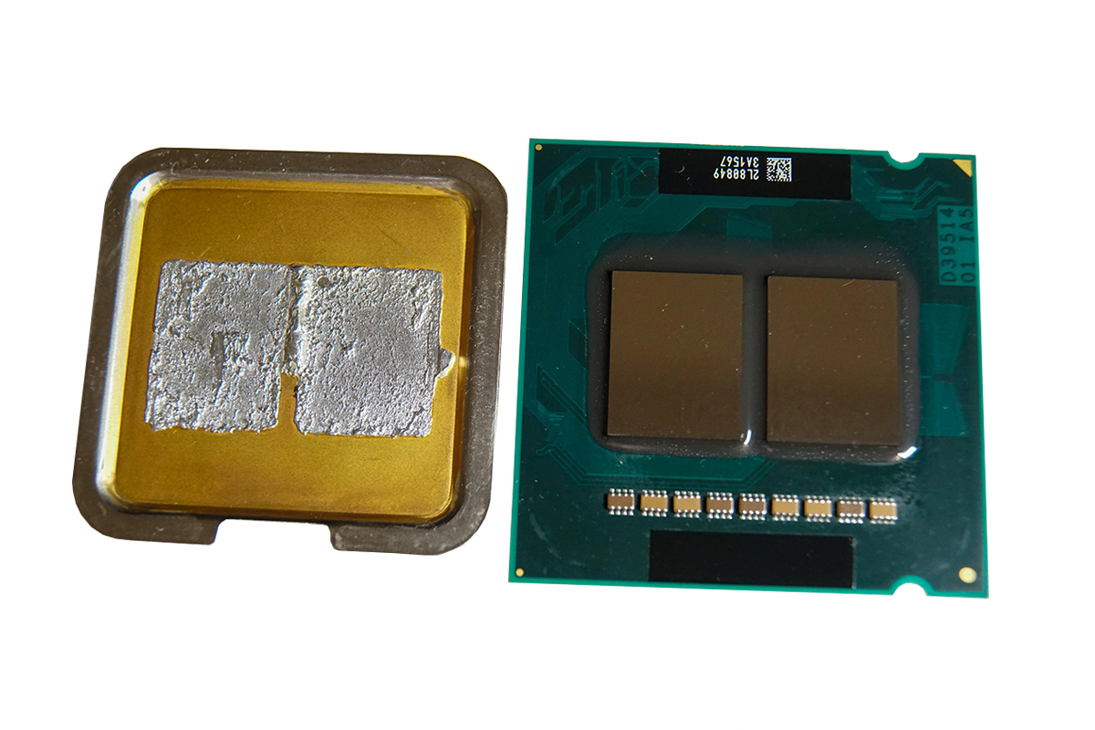 Intel Core 2 Quad Q6600 Delidded