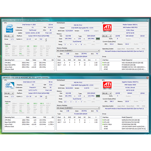 Setup: Medion PC-MT6 (MD8080)