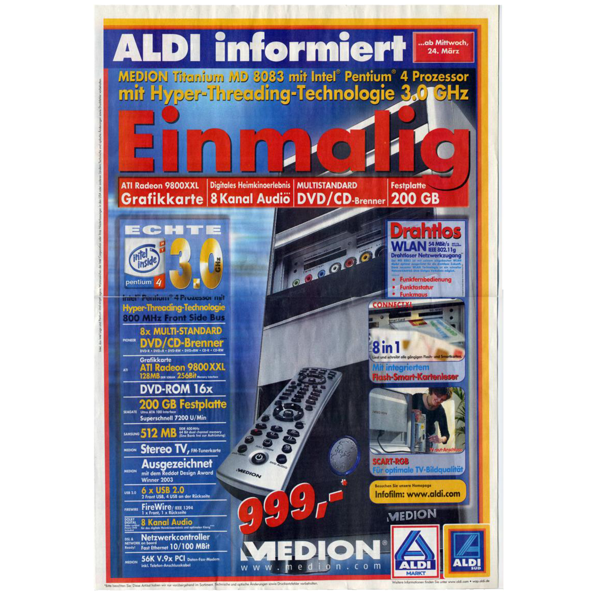 Medion MD 8083 mit Pentium 4