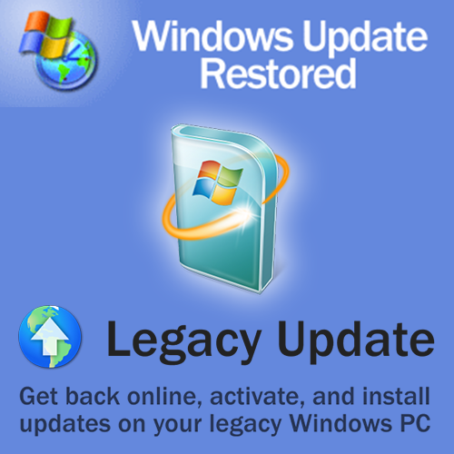 Windows Update Restored und Legacy Update