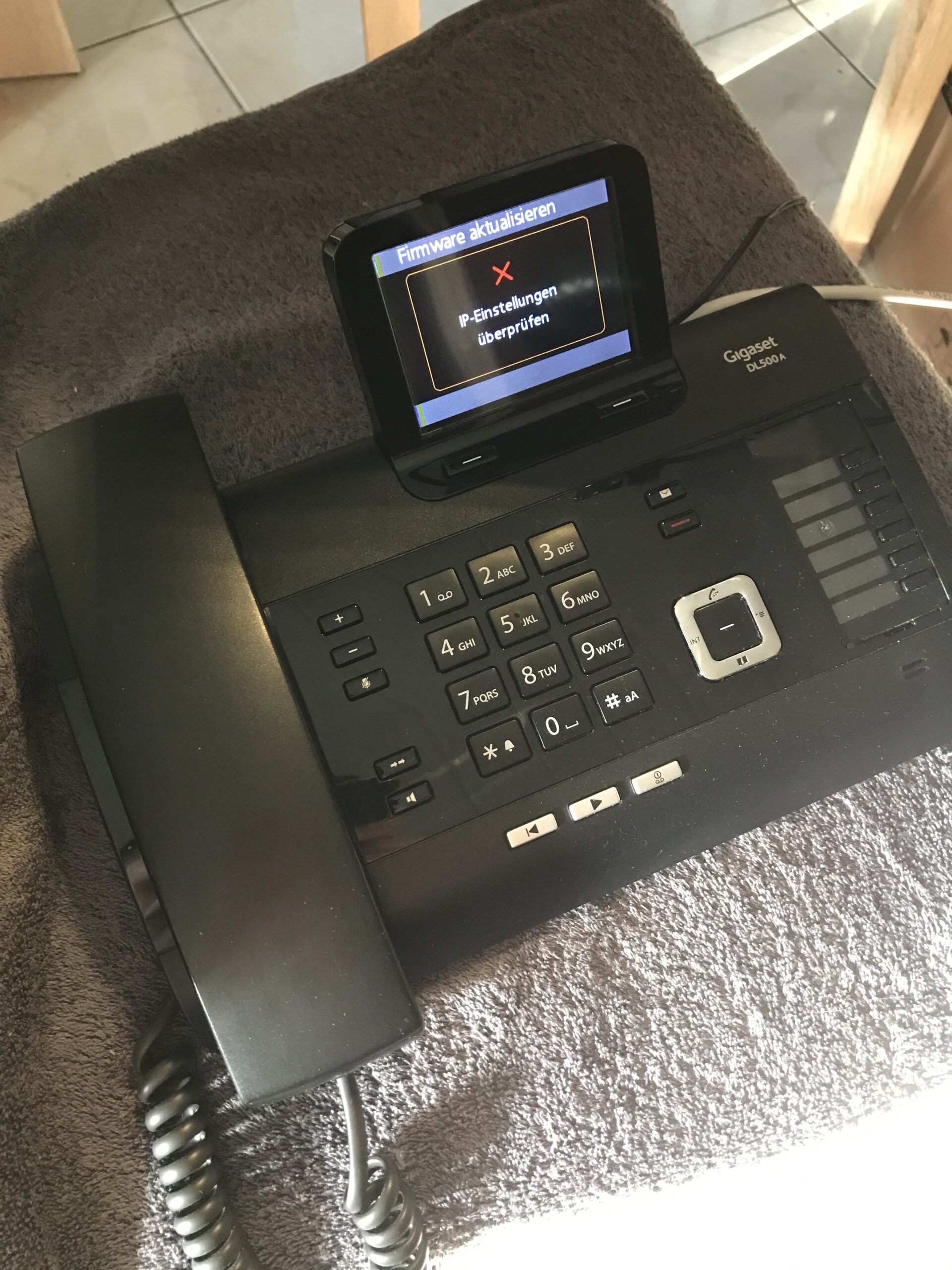 "IP-Einstellungen überprüfen"