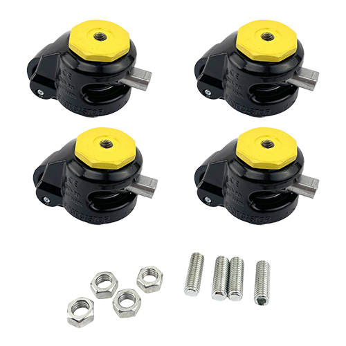 Rollen oder Füße am Netzwerkschrank – Warum nicht einfach beides?